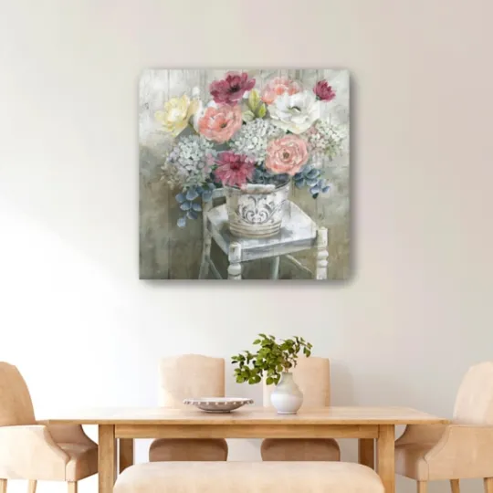 Kirkland's Home Quaint Bouquet Giclee Canvas Art Print, 40X40 In.- Canvas Art