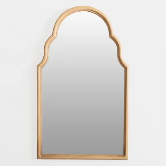Kirkland's Home Quatrefoil Arch Wood Framed Mirror- Framed Mirrors