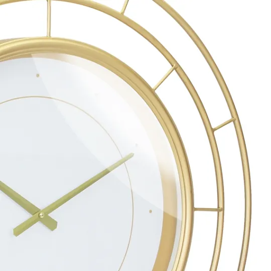 Kirkland's Home Radial Wire Metal Wall Clock- Clocks