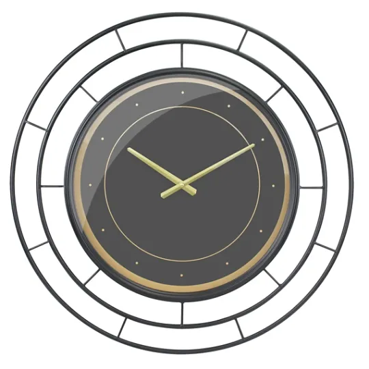 Kirkland's Home Radial Wire Metal Wall Clock- Clocks