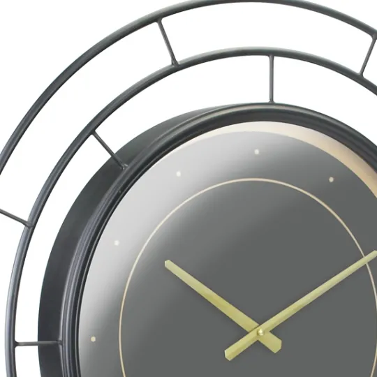 Kirkland's Home Radial Wire Metal Wall Clock- Clocks