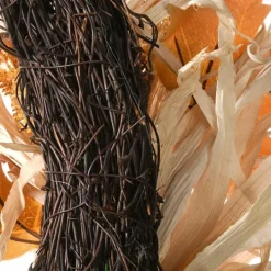 Kirkland's Home Raffia Corn Husk Maple Harvest Wreath- Wreaths