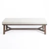 Kirkland's Home Randi Upholstered Bench- Benches & Ottomans