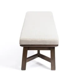 Kirkland's Home Randi Upholstered Bench- Benches & Ottomans