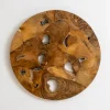 Kirkland's Home Raw Teak Root Medallion Wall Plaque- Wall Plaques