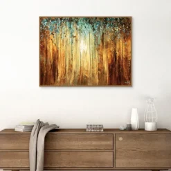 Kirkland's Home Ray Of Light Framed Canvas Art Print- Canvas Art