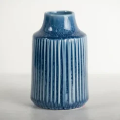 Kirkland's Home Reactive Ribbed Vase, 7 In.- Vases
