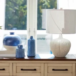 Kirkland's Home Reactive Ribbed Vase, 9 In.- Vases