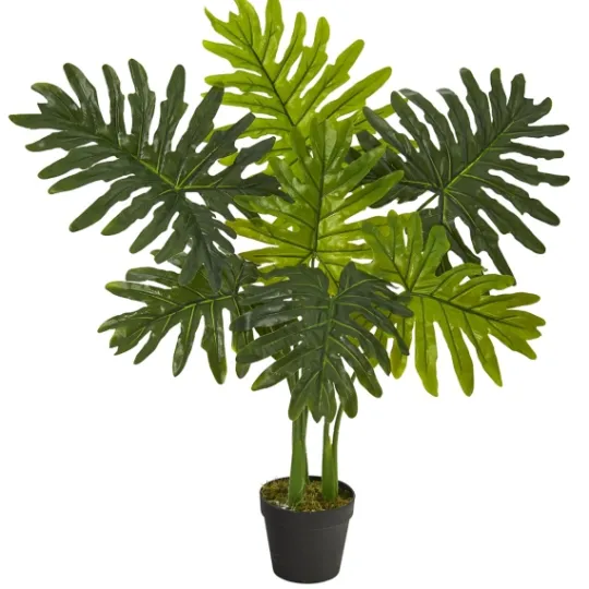 Kirkland's Home Real Touch Potted Tree Philodendron, 36 In.- Trees & Topiaries