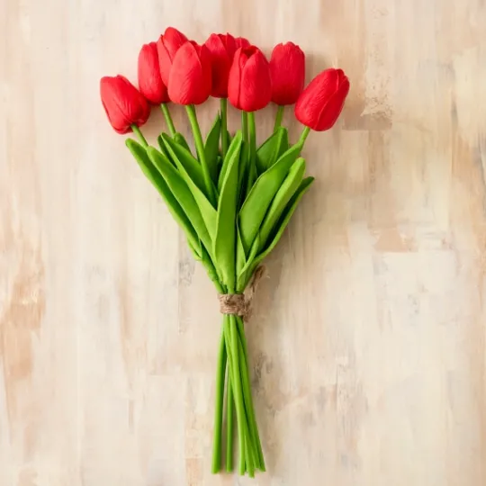 Kirkland's Home Real Touch Tulip Bouquet- Stems & Bouquets
