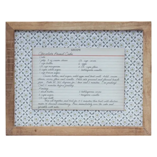 Kirkland's Home Recipe Card Wall Plaques, Set Of 4- Wall Quotes & Signs
