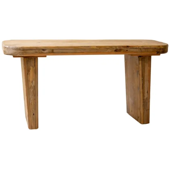 Kirkland's Home Recycled Wood Bench- Benches & Ottomans