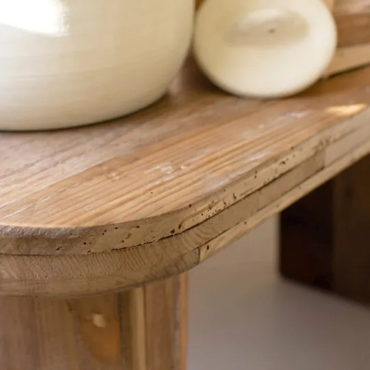 Kirkland's Home Recycled Wood Bench- Benches & Ottomans