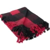 Kirkland's Home Red And Black Buffalo Check Throw- Blankets & Throws