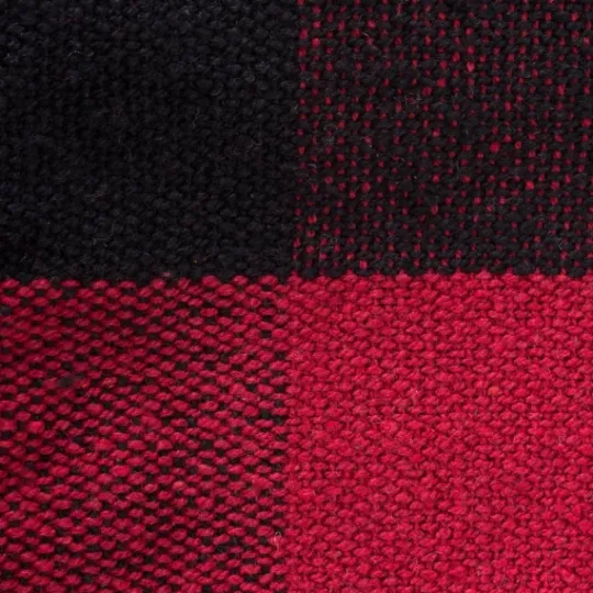 Kirkland's Home Red And Black Buffalo Check Throw- Blankets & Throws