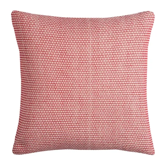 Kirkland's Home Red And Ivory Geometric Pillow, 22 In.- Pillows