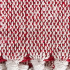 Kirkland's Home Red And White Buffalo Check Throw- Blankets & Throws
