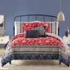 Kirkland's Home Red Navy Marbella King 5-Pc. Comforter Set- Comforters