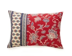 Kirkland's Home Red Navy Marbella King 5-Pc. Comforter Set- Comforters