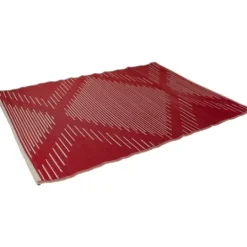 Kirkland's Home Red Primitive Arrow Outdoor Area Rug, 4X6- Outdoor Rugs