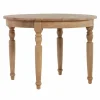 Kirkland's Home Reese Round Natural Dining Table- Dining Tables
