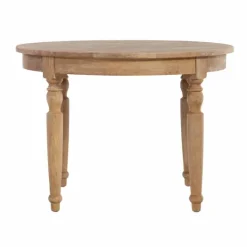 Kirkland's Home Reese Round Natural Dining Table- Dining Tables