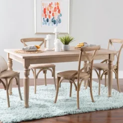 Kirkland's Home Reese Turned Leg Dining Table- Dining Tables
