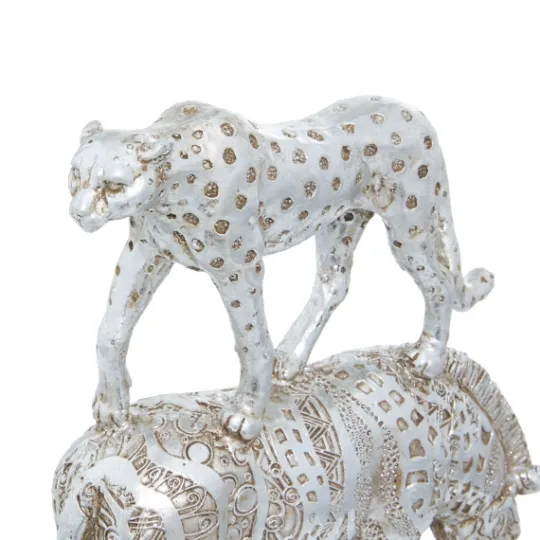 Kirkland's Home Resin Stacked Animals Sculpture- Statues & Figurines