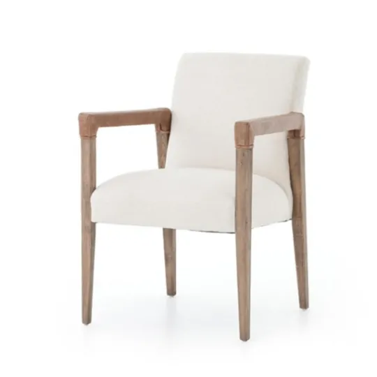 Kirkland's Home Reuben Harbor Natural Dining Chair- Dining Chairs