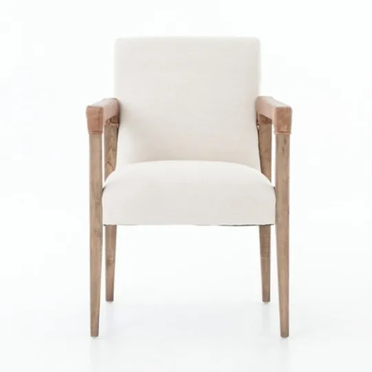 Kirkland's Home Reuben Harbor Natural Dining Chair- Dining Chairs