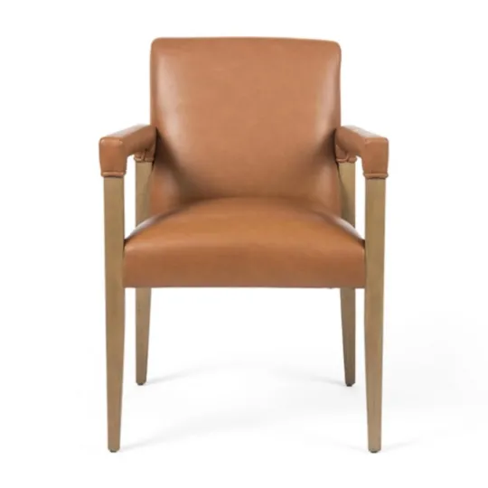 Kirkland's Home Reuben Sierra Butterscotch Dining Chair- Dining Chairs