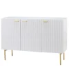 Kirkland's Home Ribbed Wood Sideboard Cabinet- Cabinets & Sideboards