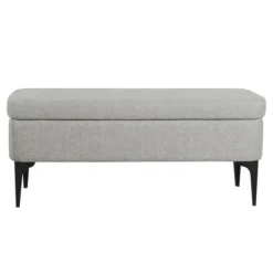 Kirkland's Home Ricardo Woven Storage Bench- Benches & Ottomans