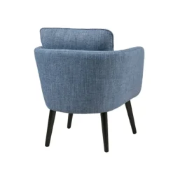 Kirkland's Home Rich Back Pillow Accent Chair- Accent Chairs