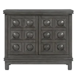Kirkland's Home Rich Dimensional Panel Cabinet- Cabinets & Sideboards