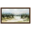 Kirkland's Home River View Framed Canvas Art Print- Framed Art