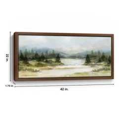 Kirkland's Home River View Framed Canvas Art Print- Framed Art
