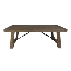 Kirkland's Home Roane Gray Reclaimed Pine Coffee Table- Coffee Tables