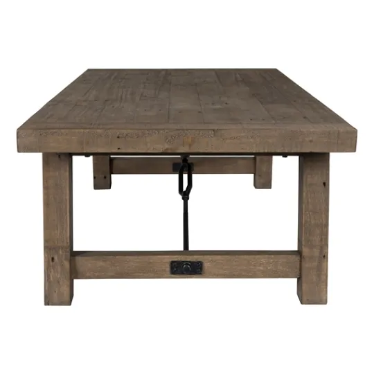 Kirkland's Home Roane Gray Reclaimed Pine Coffee Table- Coffee Tables