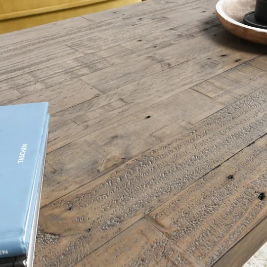 Kirkland's Home Roane Gray Reclaimed Pine Coffee Table- Coffee Tables