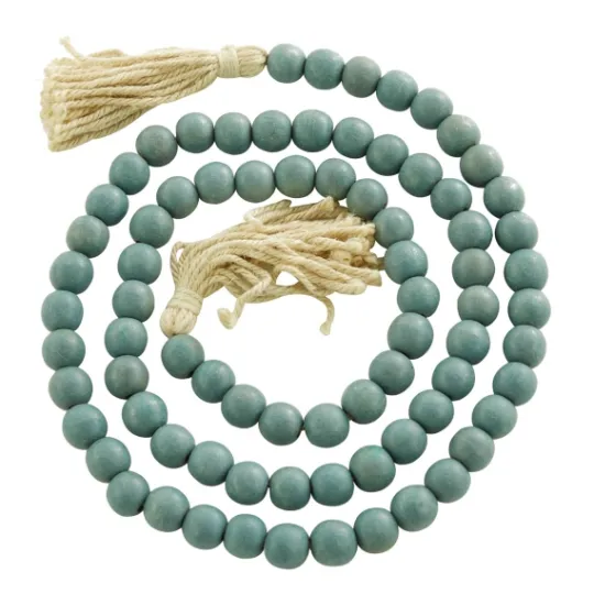 Kirkland's Home Robin'S Egg Bohemian Tassel Garland- Decorative Accents