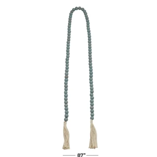 Kirkland's Home Robin'S Egg Bohemian Tassel Garland- Decorative Accents