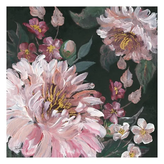 Kirkland's Home Romantic Moody Roses Giclee Canvas Art Print- Canvas Art