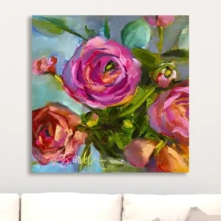 Kirkland's Home Roses Still Life Iii Canvas Art Print- Canvas Art