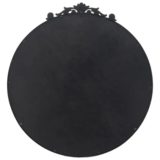 Kirkland's Home Round Antique Floral Scroll Mirror, 39 In.- Decorative Mirrors