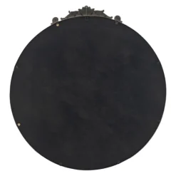 Kirkland's Home Round Antique Floral Scroll Mirror, 32 In.- Decorative Mirrors