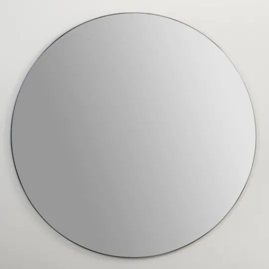 Kirkland's Home Round Black Linear Wall Mirror- Framed Mirrors
