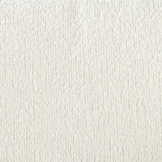 Kirkland's Home Round Cream Boucle Swivel Accent Chair- Accent Chairs