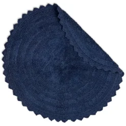 Kirkland's Home Round French Crochet Bath Mat, 28 In.- Bathroom Rugs