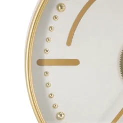 Kirkland's Home Round Gold Gears Wall Clock- Clocks